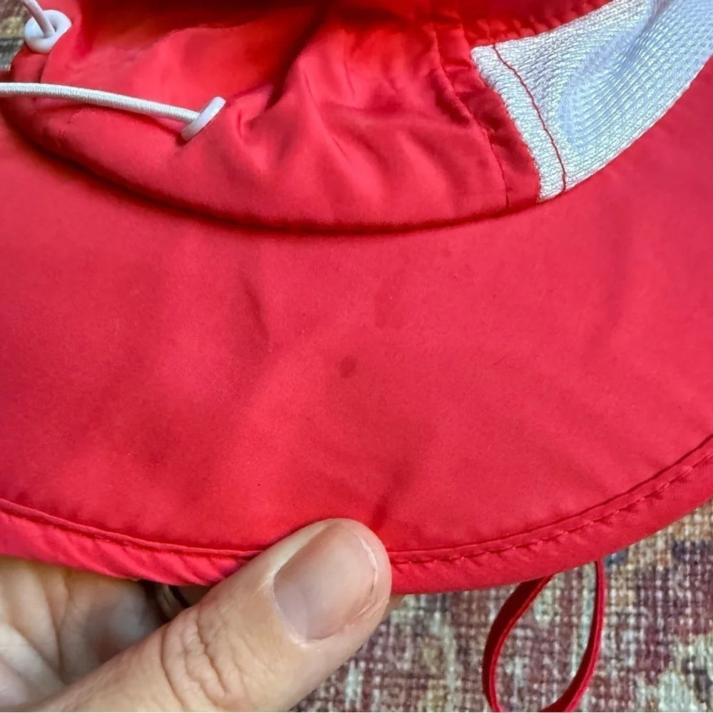 Swim Zip Baby 0-6 months Kids Red Sun Hat